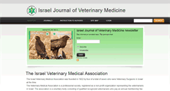 Desktop Screenshot of ijvm.org.il